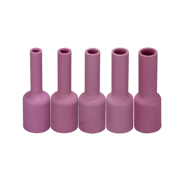 Gas lens long cup ceramic nozzle