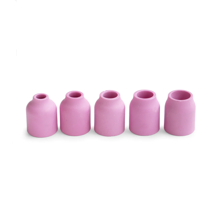 Small gas lens cup ceramic nozzle