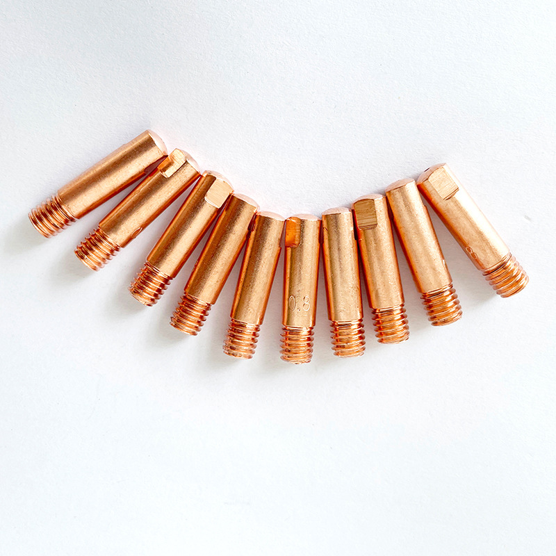Binzel Series Welding Torch Wear Parts Contact TipM6×45mm E-cu