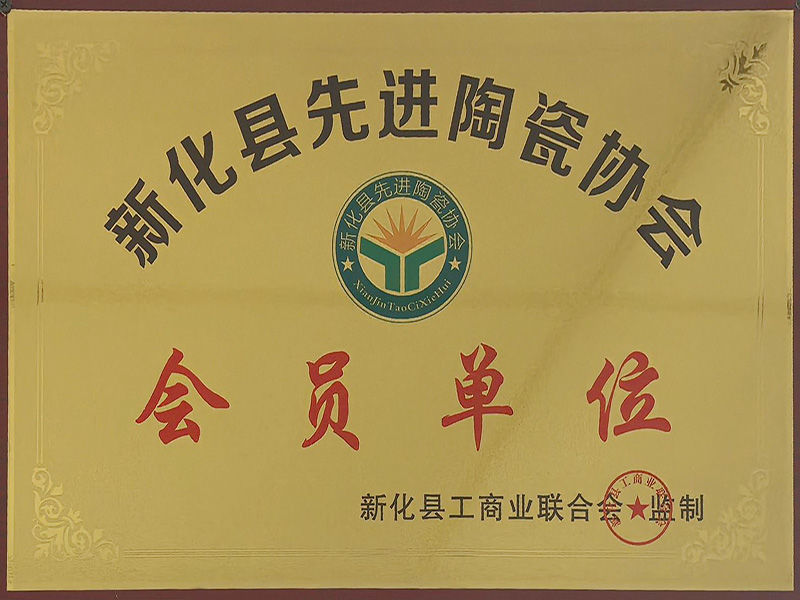 Member unit of the Xinhua County Advanced Ceramic Association