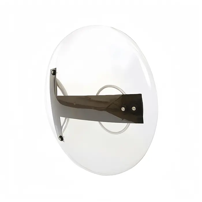 Police round anti-riot shield