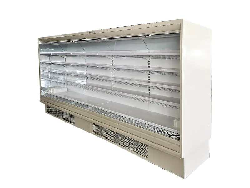 Air curtain cabinet