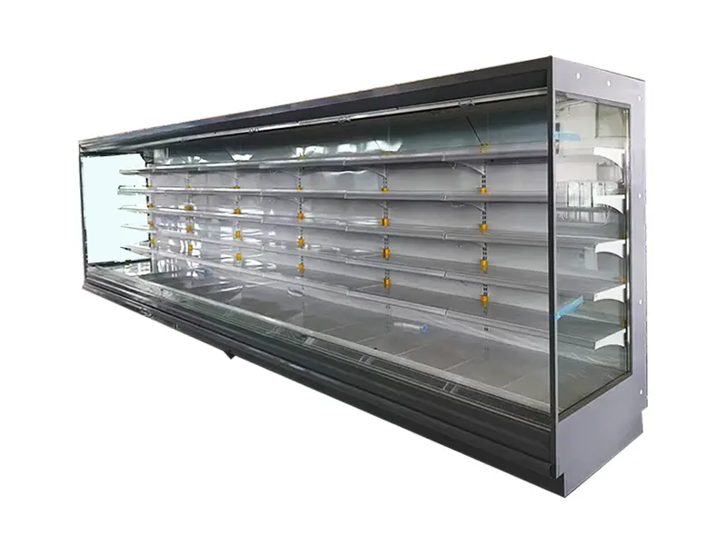 Air curtain cabinet