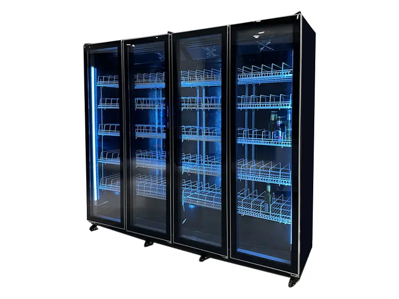 四门酒水展示柜 四门酒水展示柜