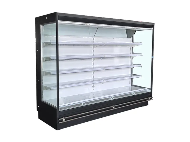 Air curtain cabinet