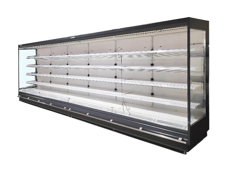 Air curtain cabinet