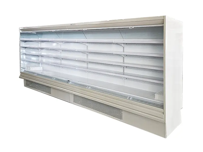 Air curtain cabinet