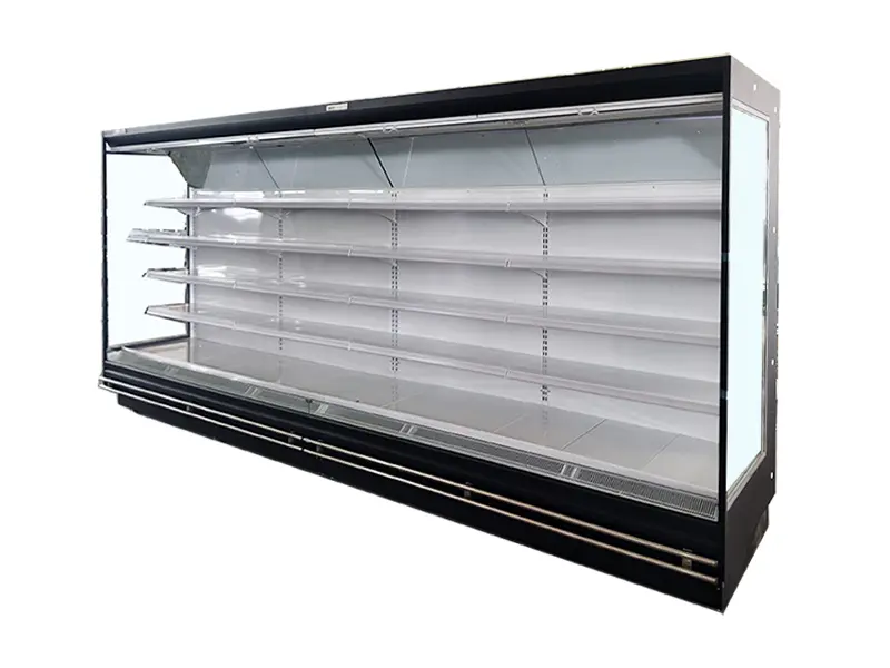 Air curtain cabinet