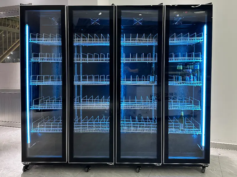 四门酒水展示柜 四门酒水展示柜