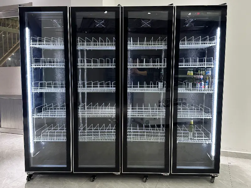 四门酒水展示柜 四门酒水展示柜