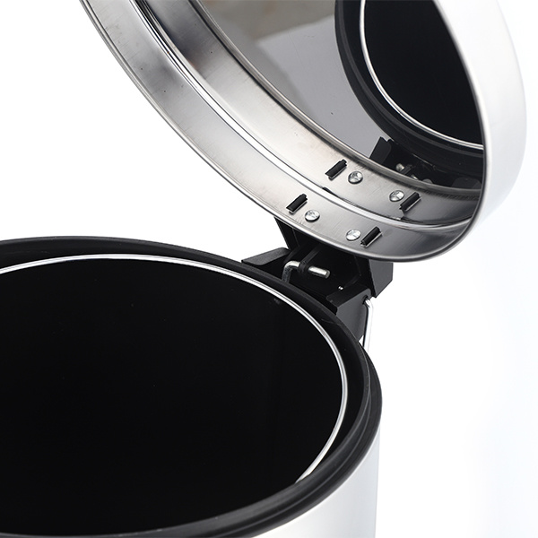 3/5/7/10/12/20/30/40L Round Lid Pedal Bin
