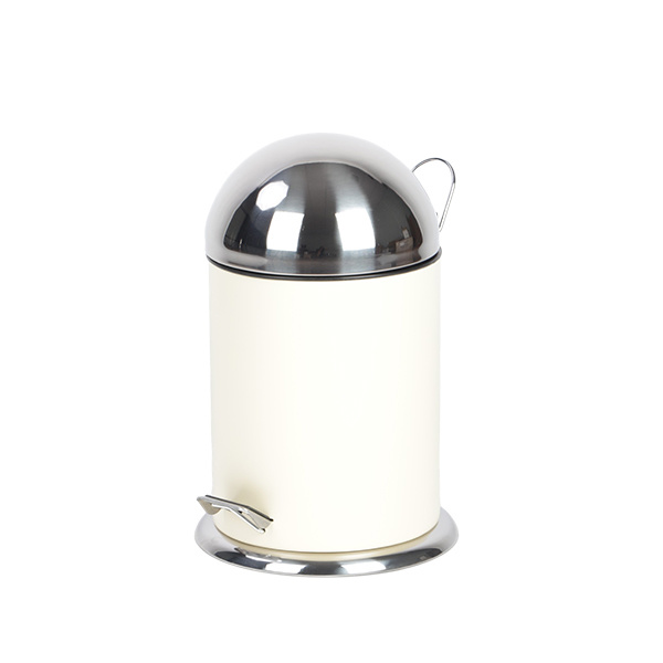 3/5/12/20/30L Ball Lid Pedal Trash Bin