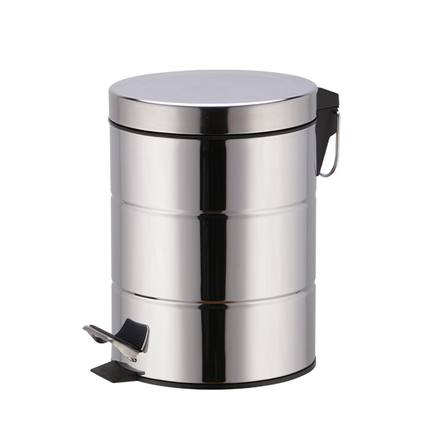 3/5/12/20/30L Slub Pattern Pedal Bin