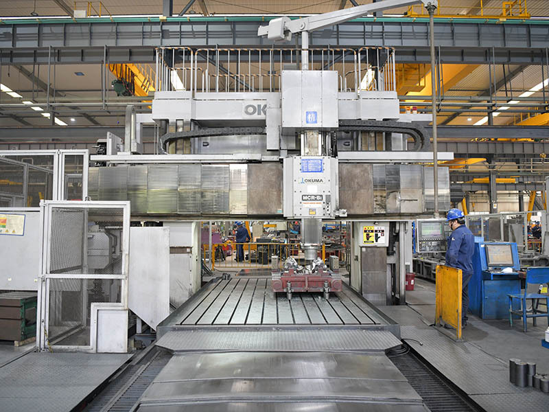 Five-axis CNC gantry milling machine Five-axis CNC gantry milling machine
