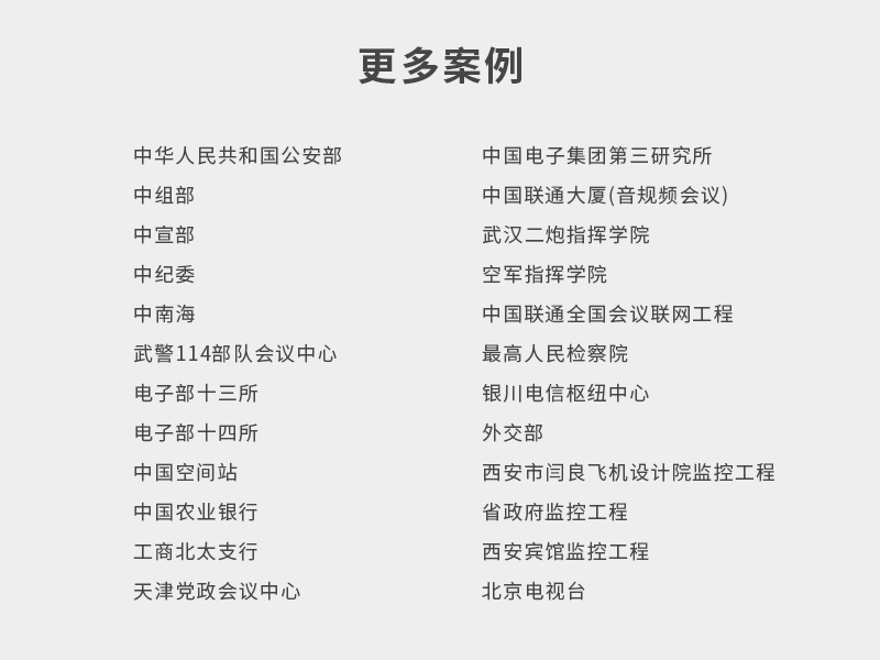 更多案例