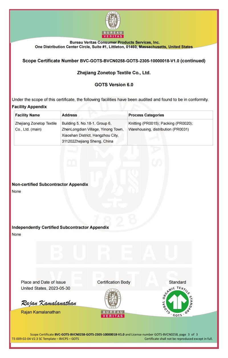 Scope Certificate_GOTS6.0