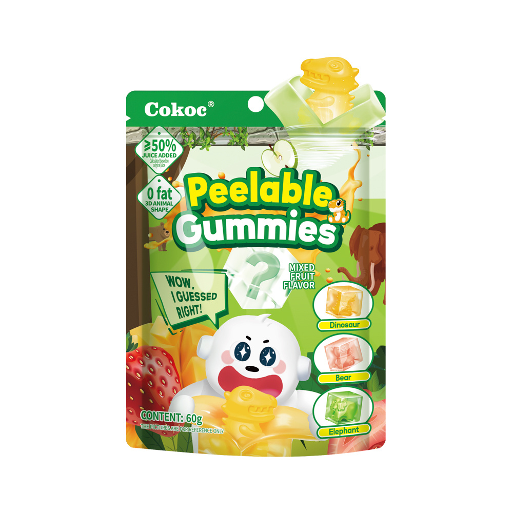 COKOC Peelable Gummies Mixed Fruit Flavor