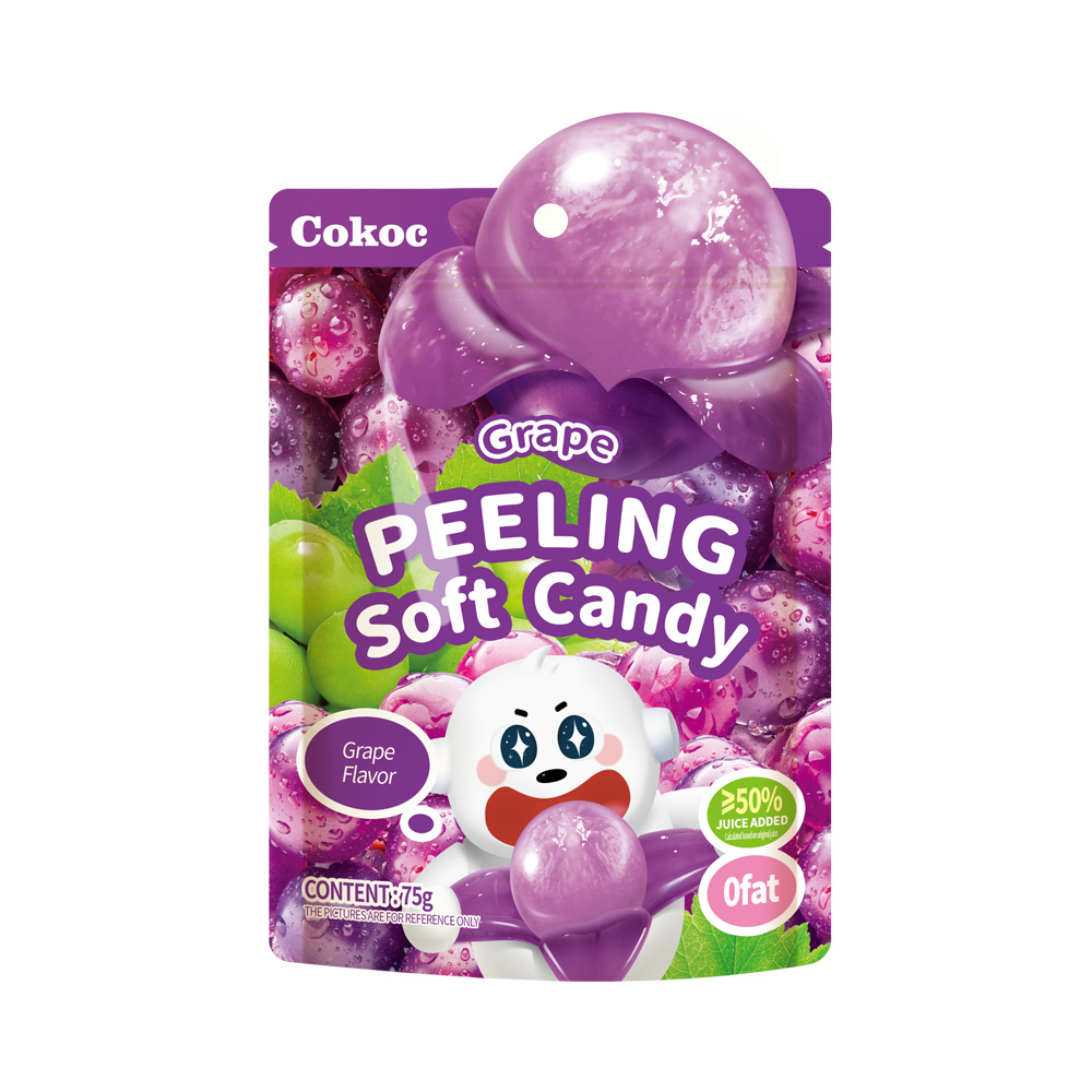 COKOC Peeling Soft Candy Grap Flavor