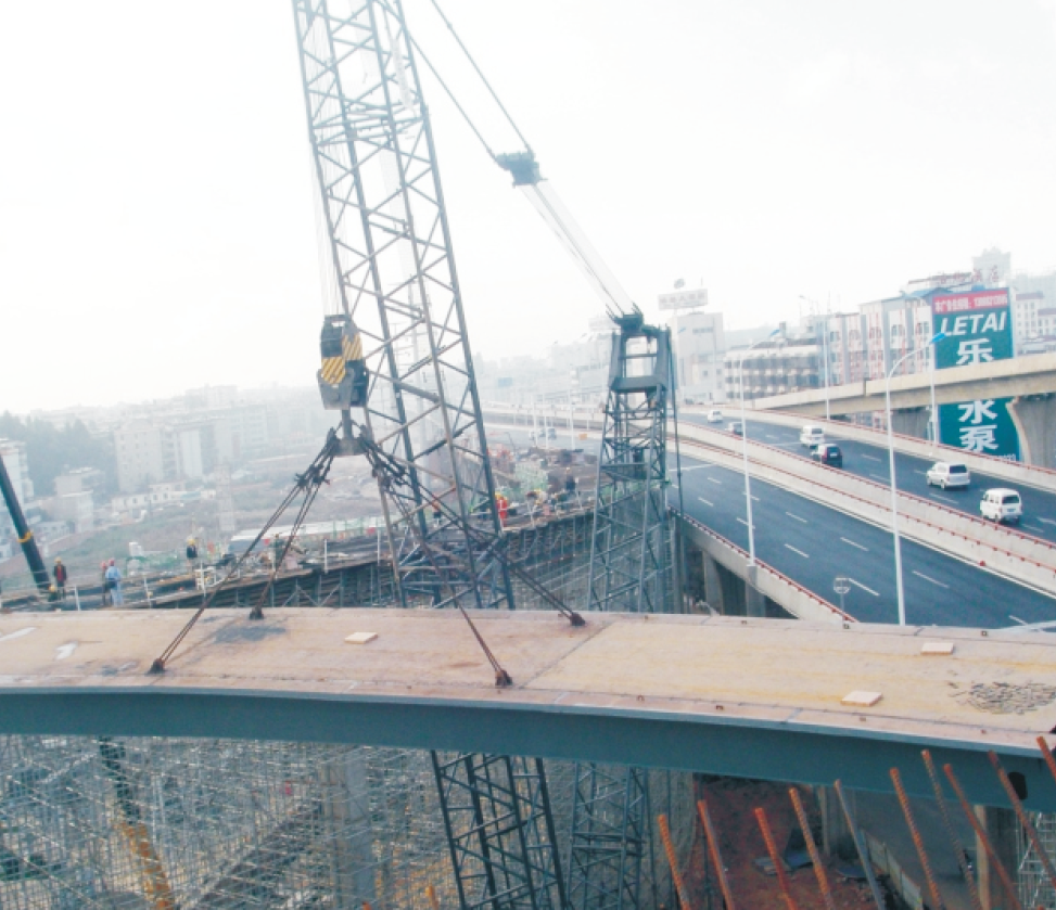 Kunming Dashuying Interchange Steel Box Girder Project