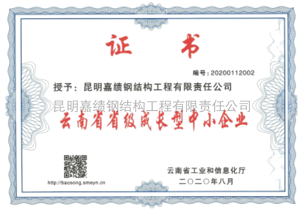 Yunnan Provincial Growing SMEs