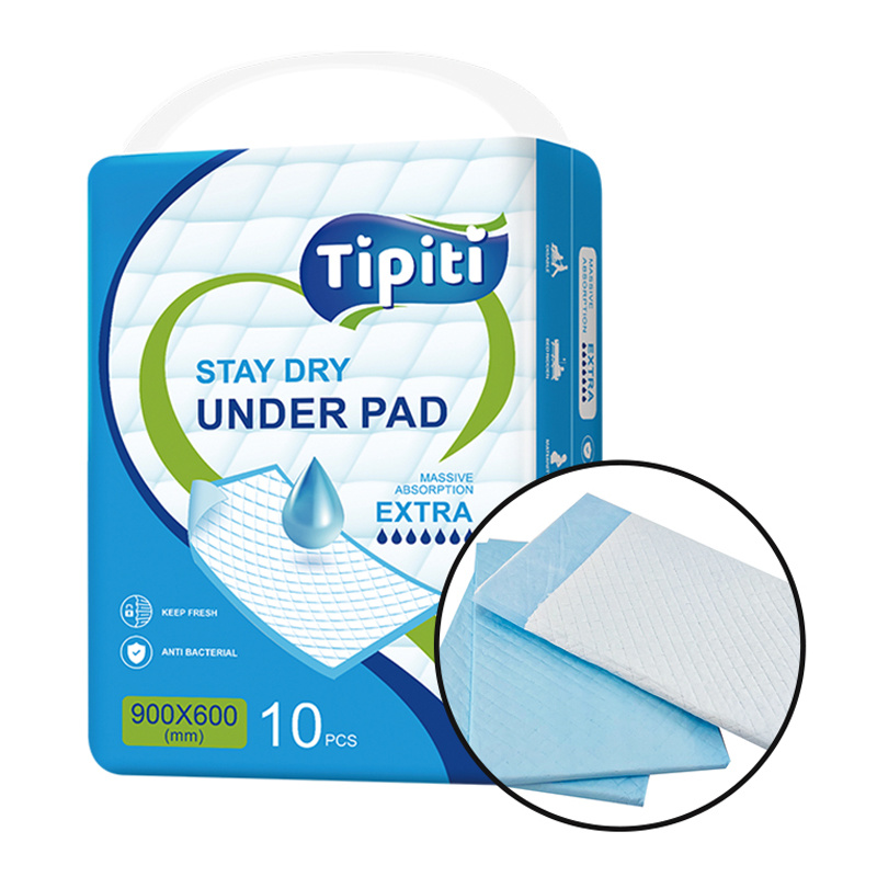 Waterproof Bed Pads For Incontinence Disposable Custom 60*90cm Medical Premium Underpad