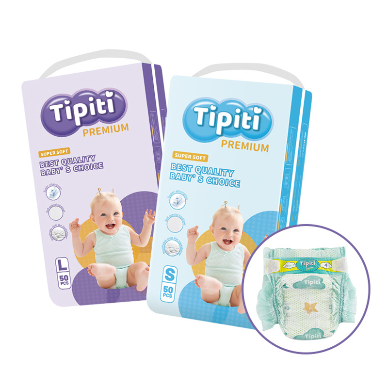 Hot Selling Disposable Diaper Manufacturer Super Comfort Nonwoven Baby Nappies Diaper