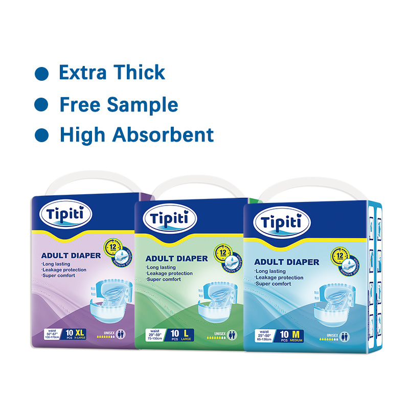 Adult Incontinence Cheap USA Fluff Pulp Diaper Adult Custom Ultra Soft Men Adult Nappies