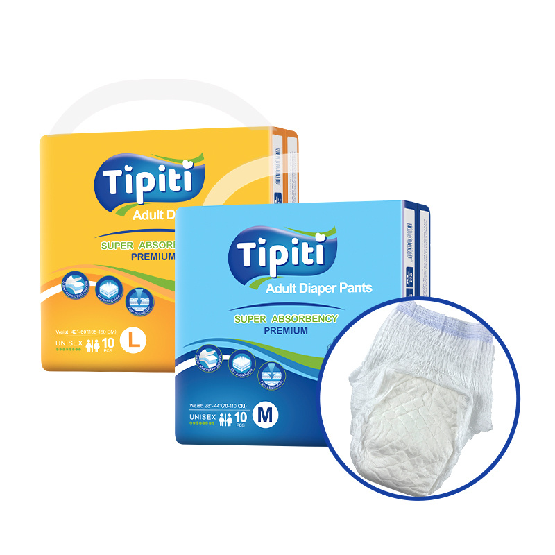 Top Quality Medical Disposable Adult Wearing Diaper Pants Factory Ultra Soft Adult Pull Up Diaper