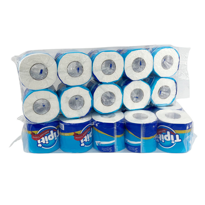 China Factory Custom Packaged Soft Bathroom Tissue Toilet Embossed Best Price Toilet Paper Roll
