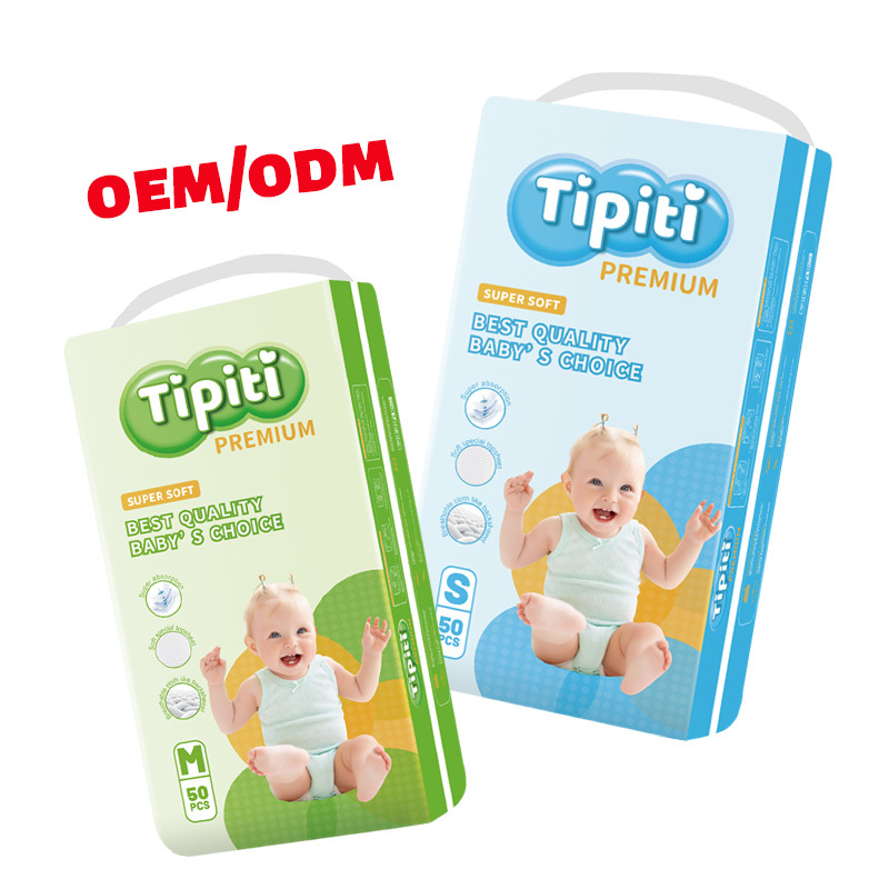 Factory Super Dry Diaper Nappy Custom Super Absorbing Performance SAP Anti-Leak Baby Diaper