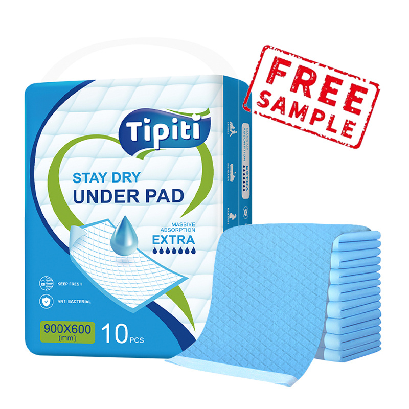 Adult Nursing Disposable Soft Touch Large 5 Layer Underpad 60*90 Hospital Use Bed Pads