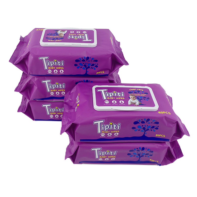 Best Price Pure Water Nonwoven Baby Wipes Wholesale Non Fluorescent Wet Tissue For Babies
