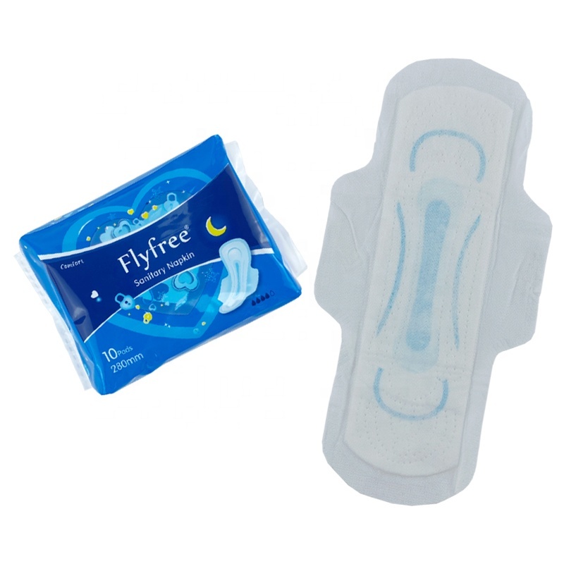 Wholesale Cheap Disposable Breathable High Absorbent Sanitary Napkin Pads For Women