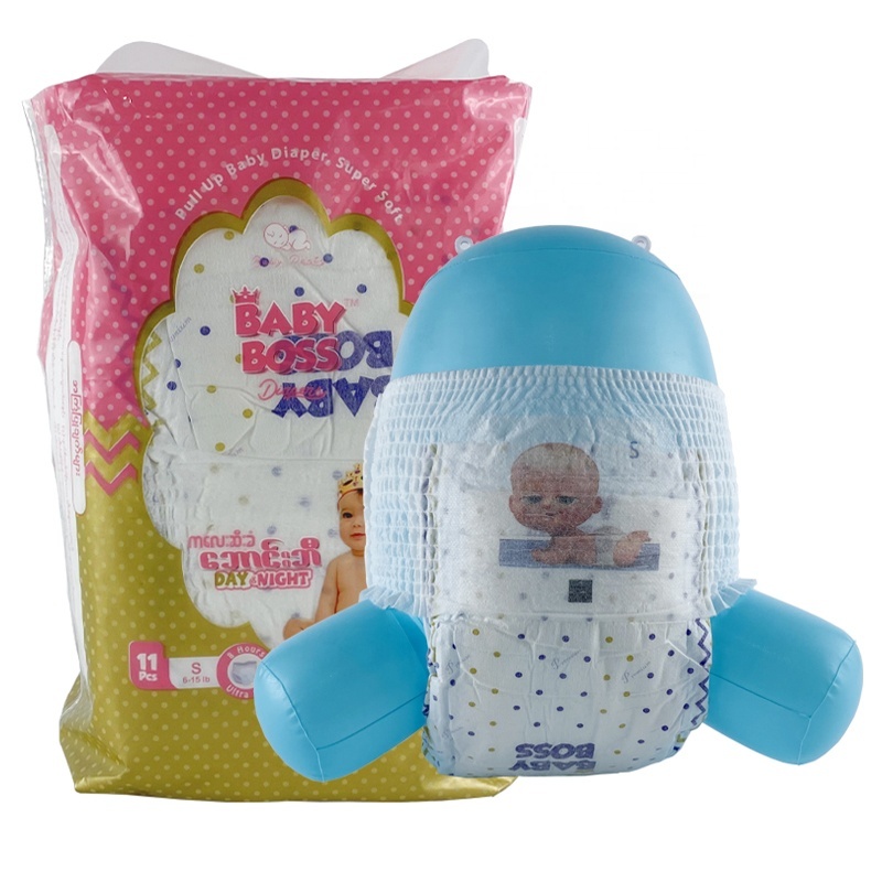 Super Soft Pants Pocket Cloth Diaper Baby Diapers Good Absorption Cheap Price Nappies in Bales From China