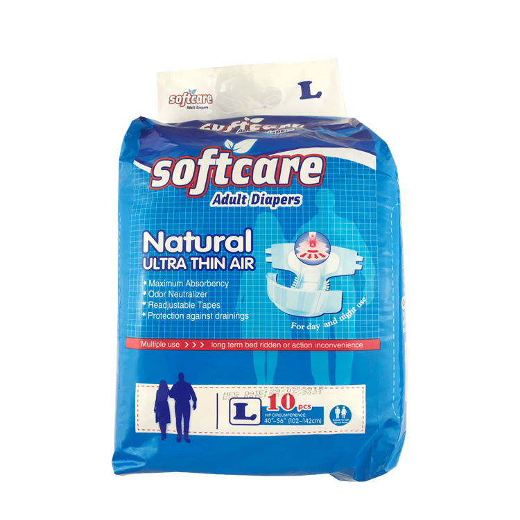 hot sale wholesale cheap price oem thick feel freenomic organic fabric ultra thick disposable panties type in bulk adult diapers