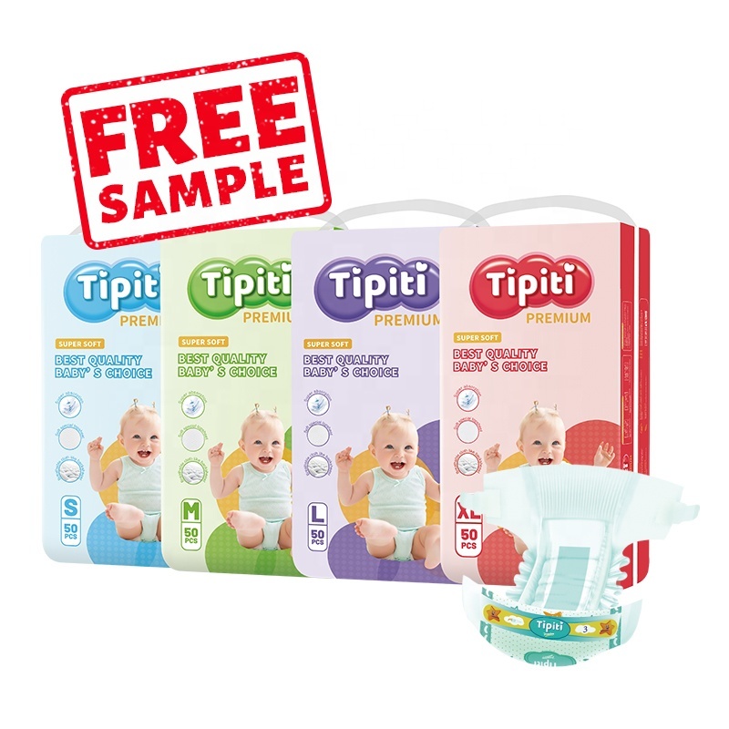 Second Grade Disposable Pampering B Grade Stock Baby Diapers
