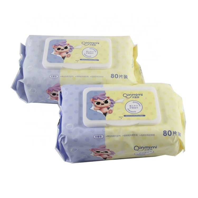 Good Quality Wholesale Cheap Price Non Woven Johnsons Baby Wet Wipes in China