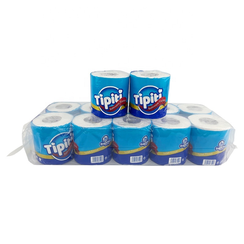 Wholesale Bulk High Quality Soft 3 Ply Layer Virgin Wood Pulp Toilet Bathroom Tissue Paper