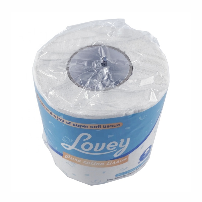 OEM Package Small Rolls Toilet Paper Tissue With 2-4 Ply Small Roll Tissue Manufacturer From China