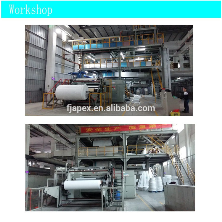Cheap price baby diaper raw materials 100% PP hydrophilic non woven fabric for diapers