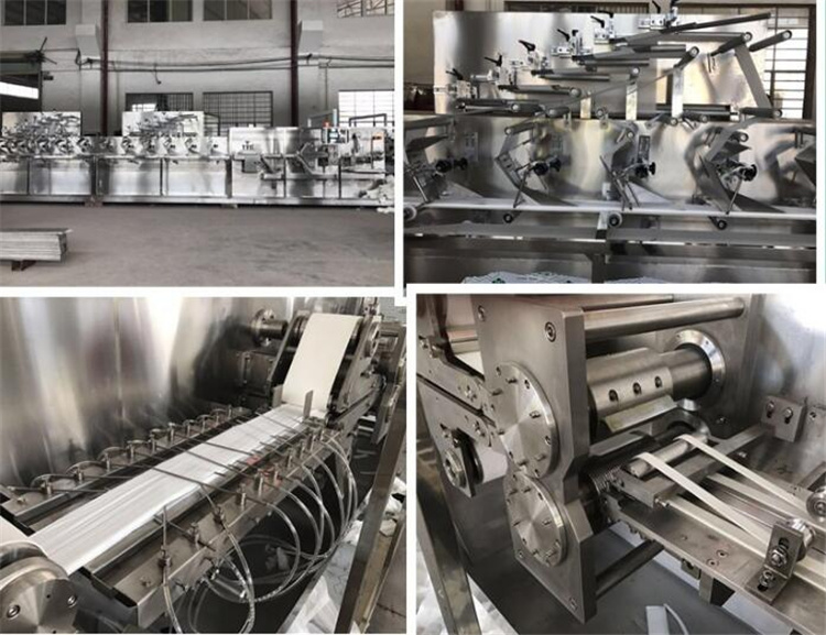 High speed wet tissue production line cheap price baby wet wipes folding machine HY-2800