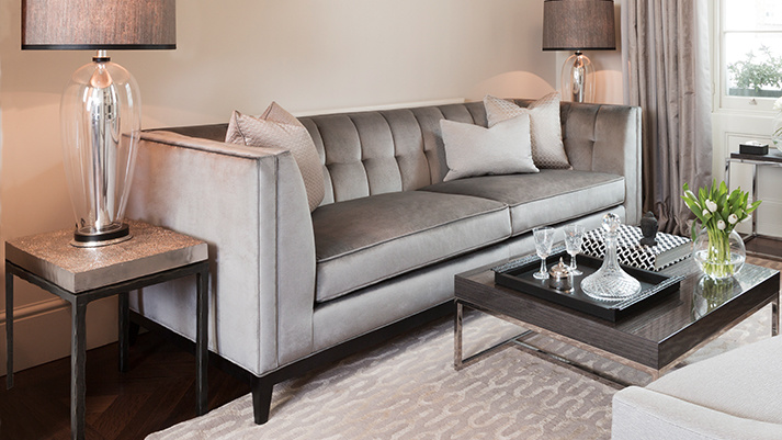 Home furniture refers to the various pieces of furniture typically found in a residential setting.