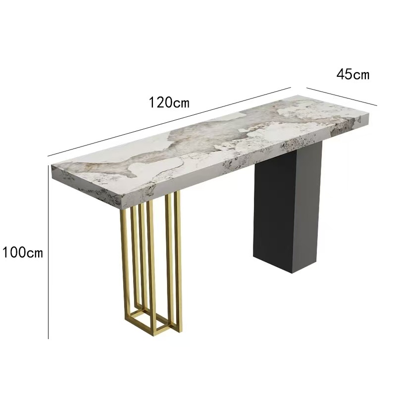 wooden marble dining table