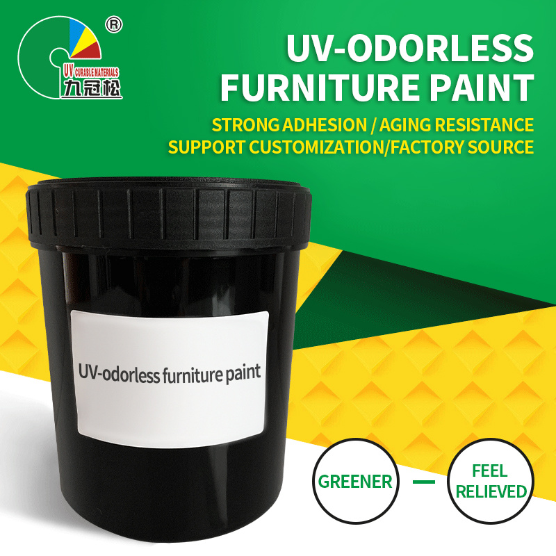 UV-odorless furniture paint