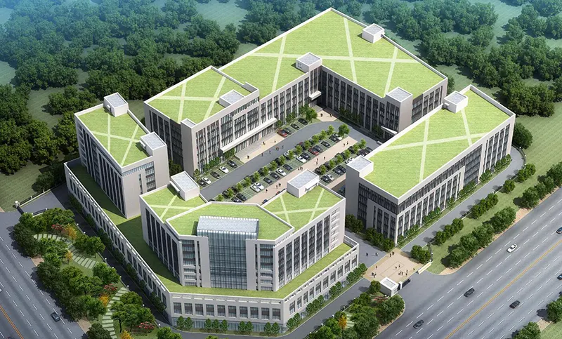 福建德普乐设计鸟瞰图