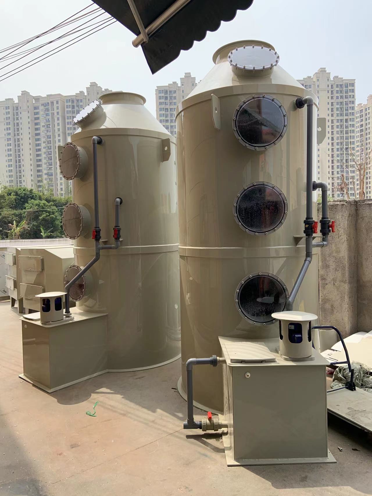 噴淋塔廢氣來源特點