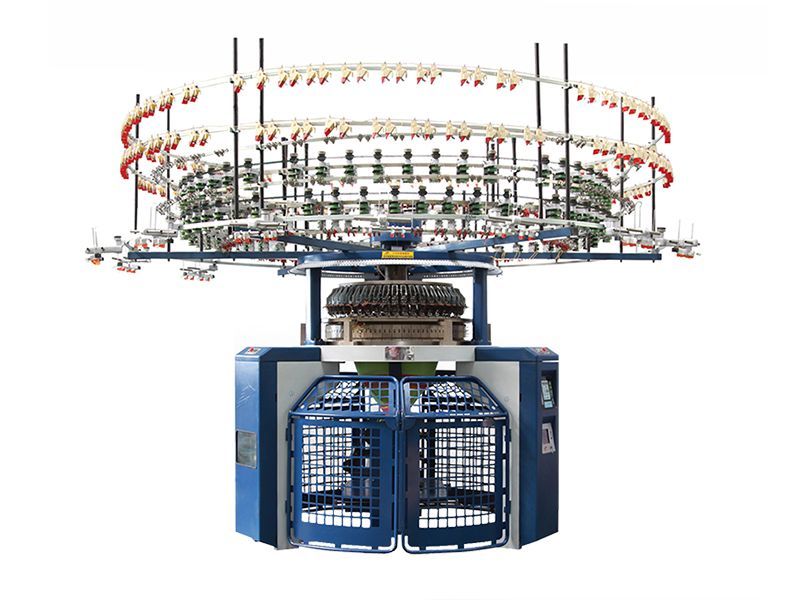 Computerized Single Jersey Auto Striper Knitting Machine(4/6 Colors)