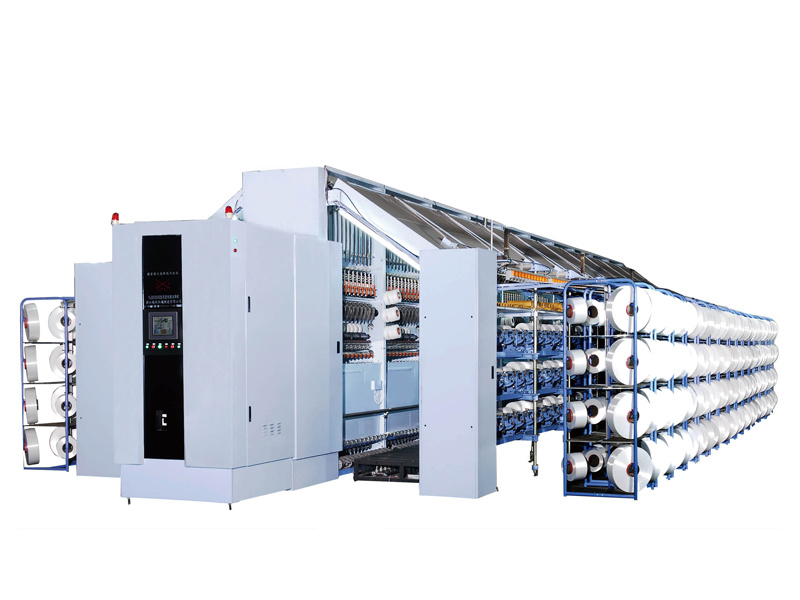 High Speed Draw Texturing And Air Covering Machine