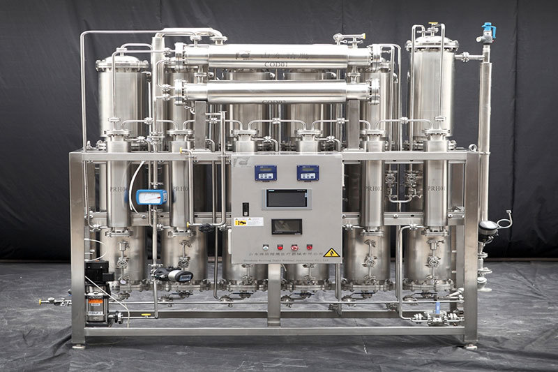 Distil water production plant