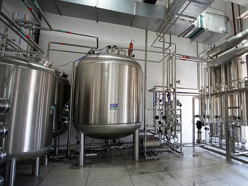 Vertical Purified water tank